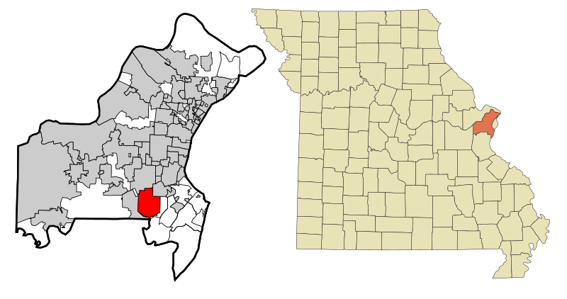 File:St. Louis County Missouri Incorporated and Unincorporated areas Sunset Hills Highlighted.svg