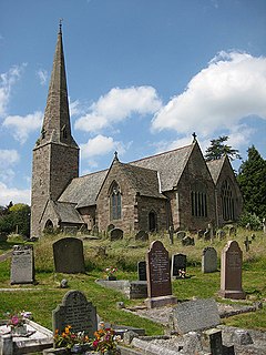 Church of St Giles, Goodrich Church in Herefordshire, United Kingdom