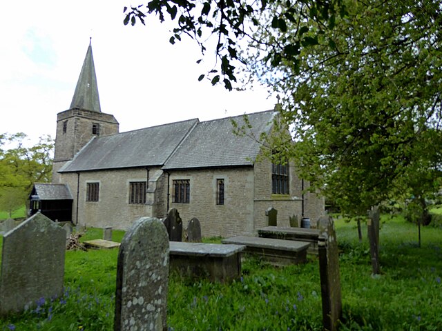 St Peter's Church, Leck, from the northwest