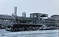 Steam locomotive 4-4-0 named 'Lucknow'