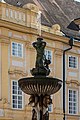 Deutsch: Springbrunnen im Prälatenhof English: Fountain in prelate's courtyard