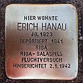 image=File:Stolperstein Bruchhausen-Vilsen Bahnhofstraße 36 Erich Hanau.jpg