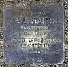 Stolperstein Kirchstr 84 (Marfe) Antonie Plattring.jpg