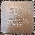 image=File:Stolperstein Magda Levy - Schlachterstraße 7 - Glückstadt.jpg