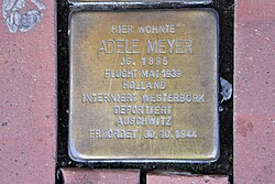 Stolperstein für Adele Meyer