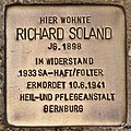 Stolperstein für Richard Soland (Fürstenwalde).jpg