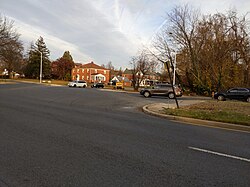 Stonewood-Pentwood-Winston neighborhood sign at intersection of Loch Raven Boulevard and Pentwood Road in Baltimore, MD.jpg