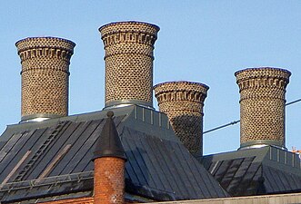 Bryggeriets skorstenar, 2012.