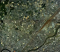 Suita city center area Aerial photograph.1985.jpg