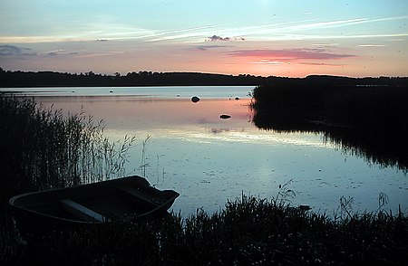 Sunset over Ringsjön