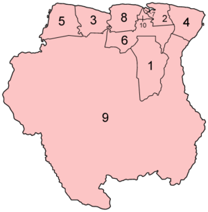 Suriname districts numbered.png