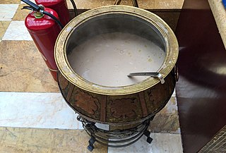 Suutei tsai Salted horse milk tea from Mongolia