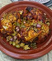 Tajine de poulet et olives