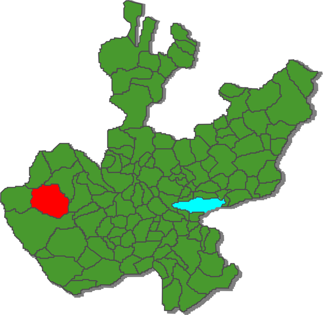 Localização de Talpa de Allende em Jalisco