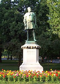 Alpár Ignác szobra a budapesti Városligetben