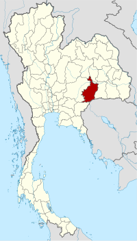 Buriram no mapa