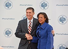 Flynn and Susan Rice in January 2017 The Handshake (32102261902).jpg