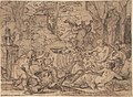 La Nourriture de Jupiter, disegno (New York, Metropolitan Museum of Art).