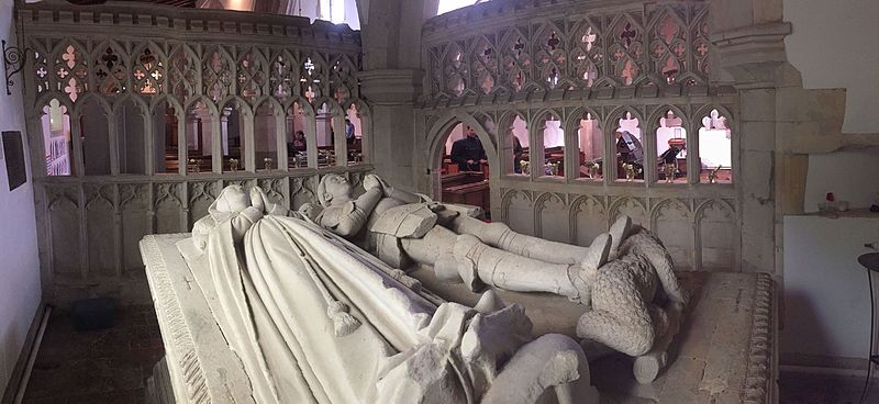 File:The Pendley Chapel, Church of St. John the Baptist, Aldbury - Whittingham tomb.jpg