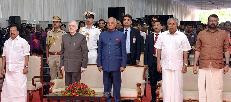 File:The President, Shri Ram Nath Kovind at the inauguration of the ‘Festival on Democracy’ to mark the conclusion of Diamond Jubilee celebrations of Kerala Legislative Assembly, at Thiruvananthapuram.JPG