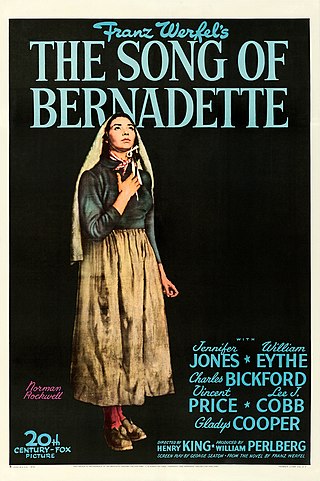 <i>The Song of Bernadette</i> (film) 1943 film by Henry King