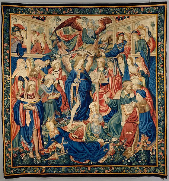 The Triumph of Fame, probably Brussels, 1500s