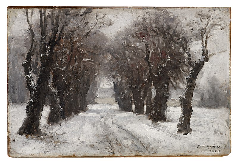 File:Theodore Clement Steele - Winter in Munich - 21.10 - Indianapolis Museum of Art.jpg