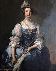 Possibly Frances Hort, Mrs John Parker (d.1764)