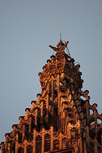 Top of the spire