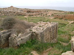 Tomb of the Kings Paphos Cyrpus 3-2004.JPG