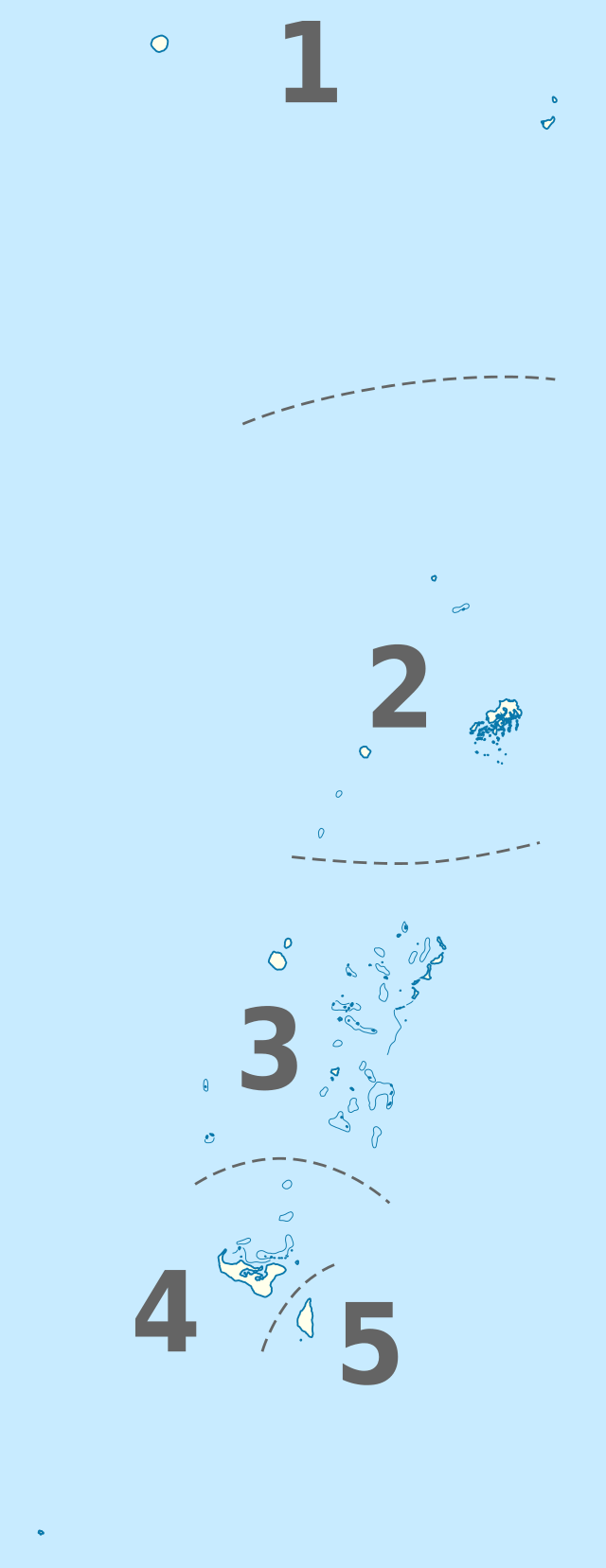 Административное деление Тонга