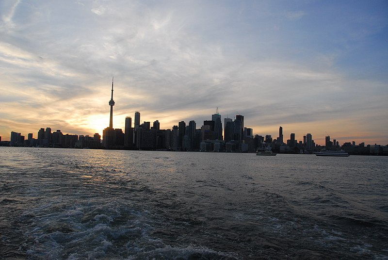 File:Toronto Skyline from Ward's Island Ferry (19148708694).jpg