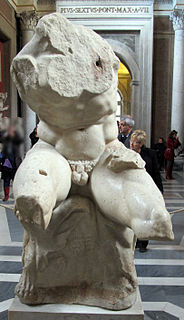 Belvedere Torso Sculpture by an Apollonios the Athenian