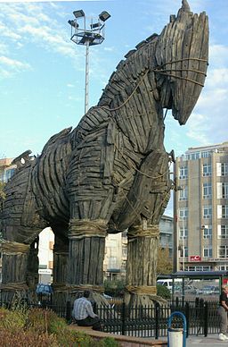 Trojan horse Canakkale