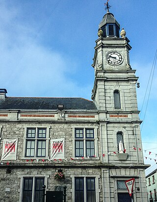 <span class="mw-page-title-main">Tuam Town Hall</span> Municipal building in Tuam, County Galway, Ireland