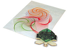 The Valiant Turtle was sold from 1983 to 2011. It was controlled via infrared. Turtle draw.jpg