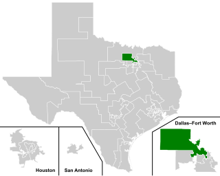 <span class="mw-page-title-main">Texas Senate, District 12</span> American legislative district