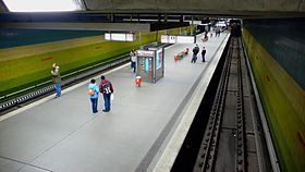 Vue des quais de la station Röthenbach