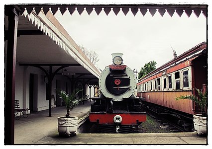 Uitenhage Train Station steam trains.JPG