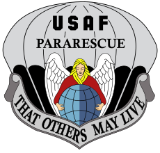 Emblema de Pararescue da Força Aérea dos Estados Unidos.svg