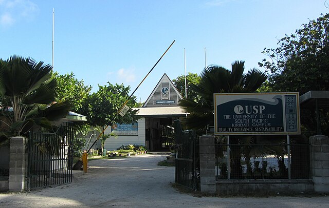 Campus in Teaoraereke, Kiribati