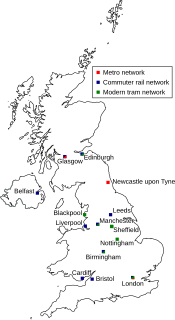 Urban rail in the United Kingdom