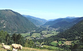 Vallée d'Aure depuis Ens.