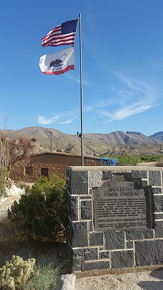 <span class="mw-page-title-main">Vallecito, San Diego County, California</span> Former settlement in the United States