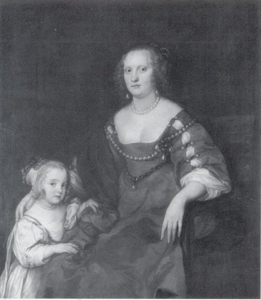 Margaret Russell c. 1636 by Anthony van Dyck