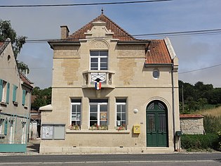 Vassogne (Aisne) mairie.JPG
