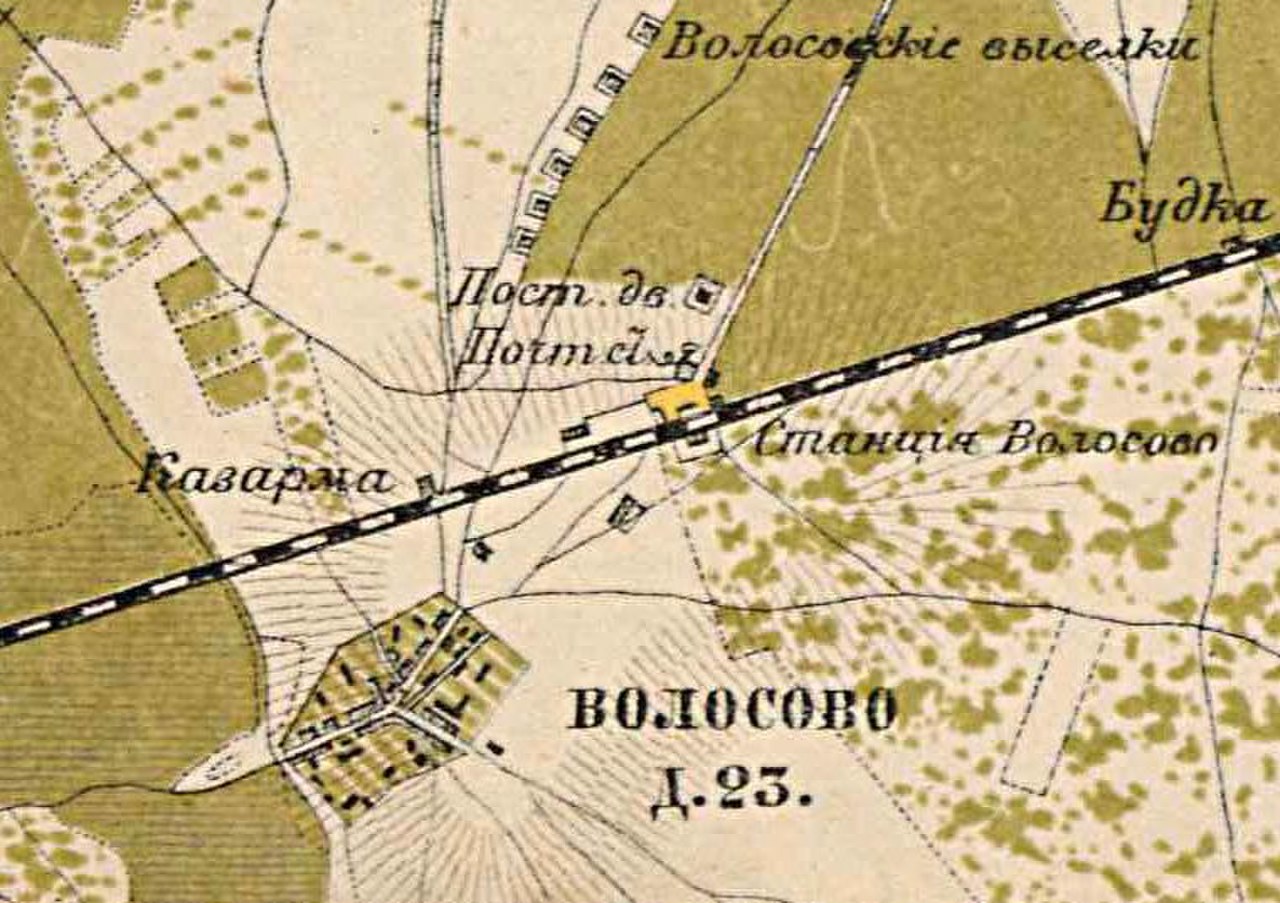 Карта волосовского района старая