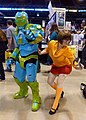 Mystery Machine/Iron Man mashup & Velma Dinkley, Wizard World St Louis 2014