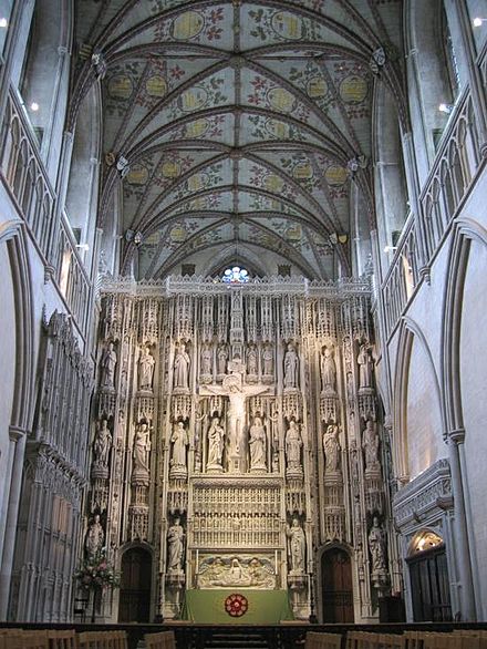 The Wallingford Screen in the cathedral