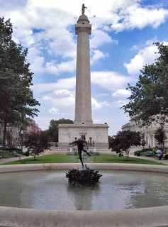 Washington Monument (Baltimore) Monument in Baltimore, Maryland, U.S.